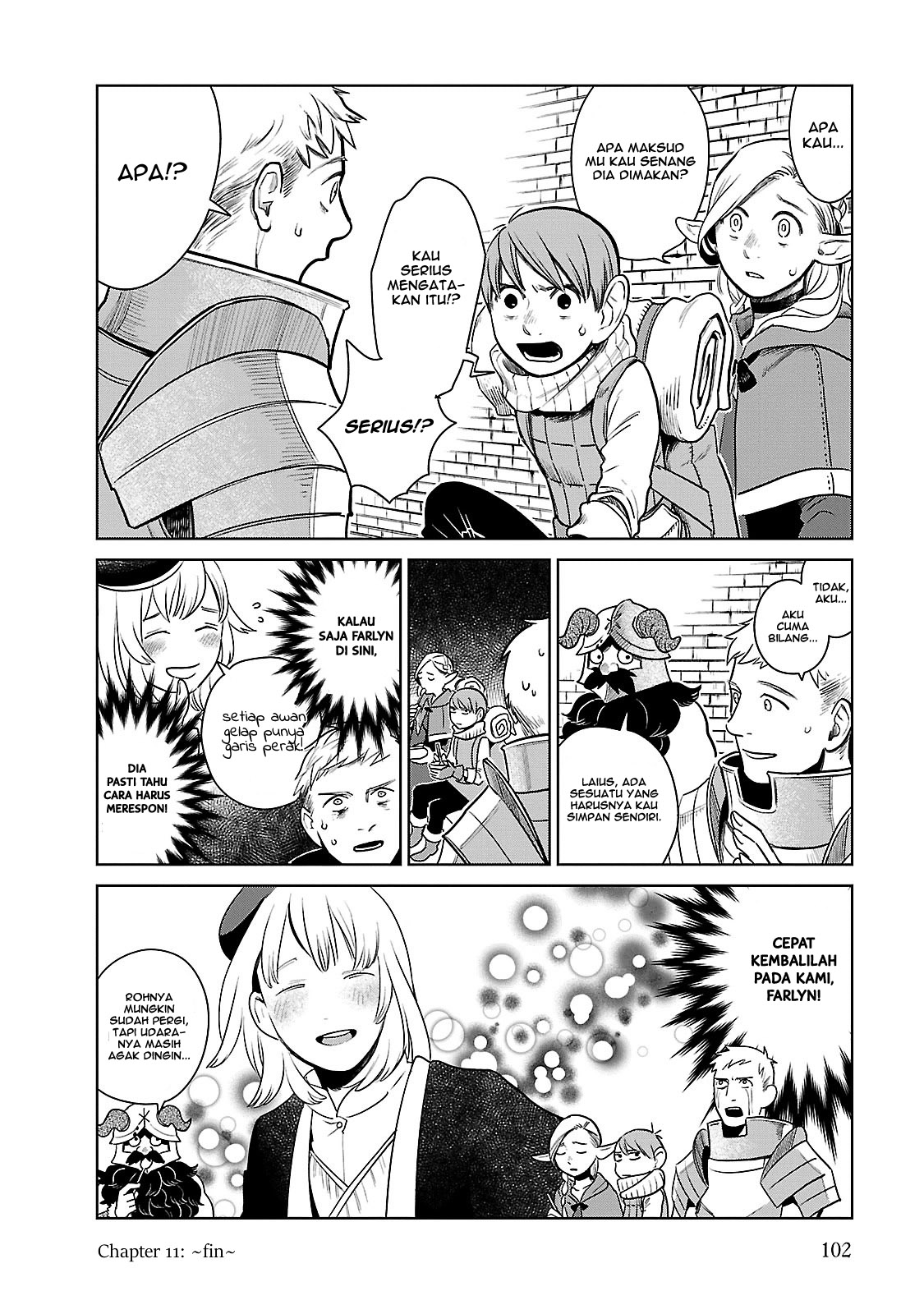 Dungeon Meshi Chapter 11 - halaman 25