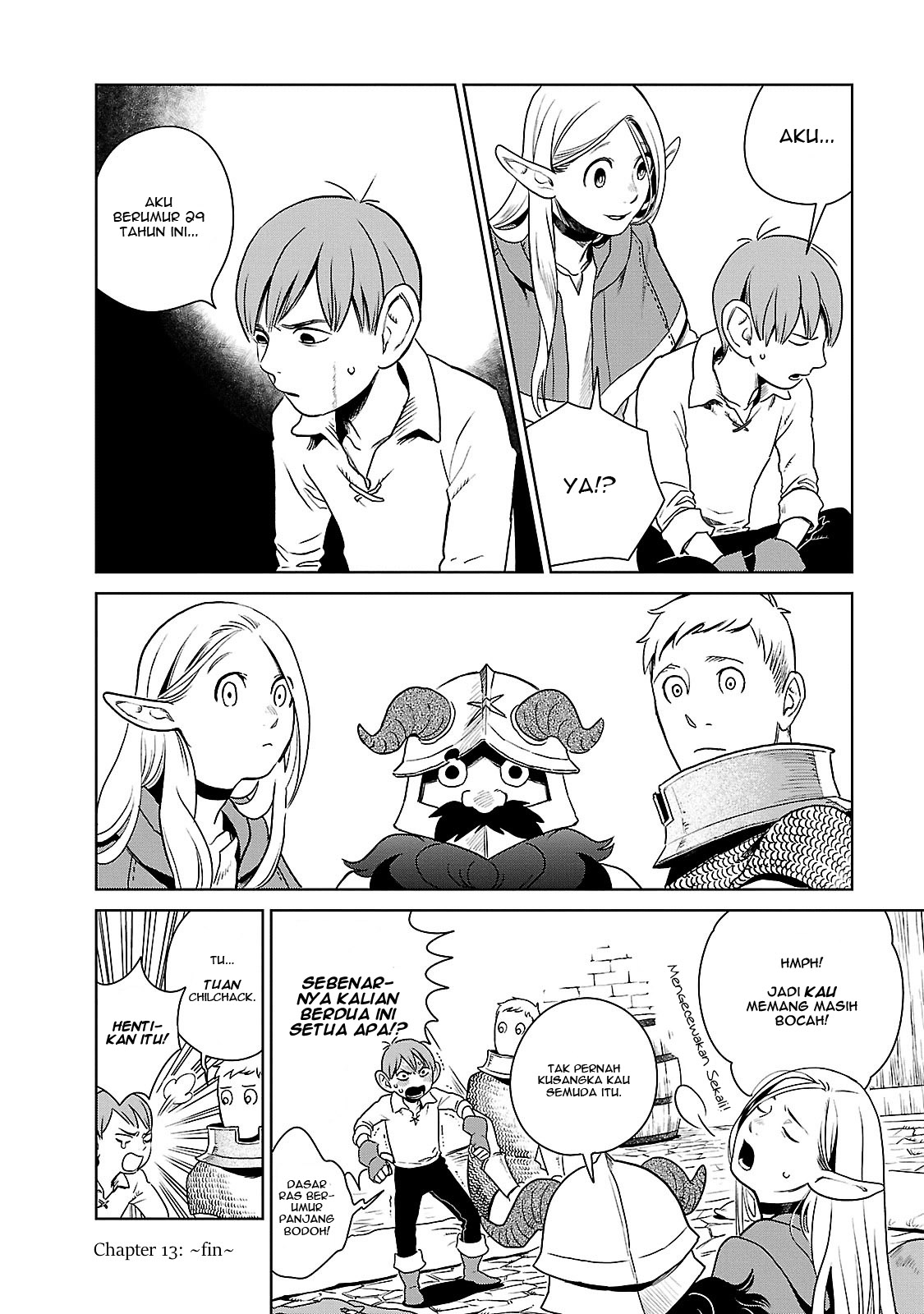 Dungeon Meshi Chapter 13 - halaman 29