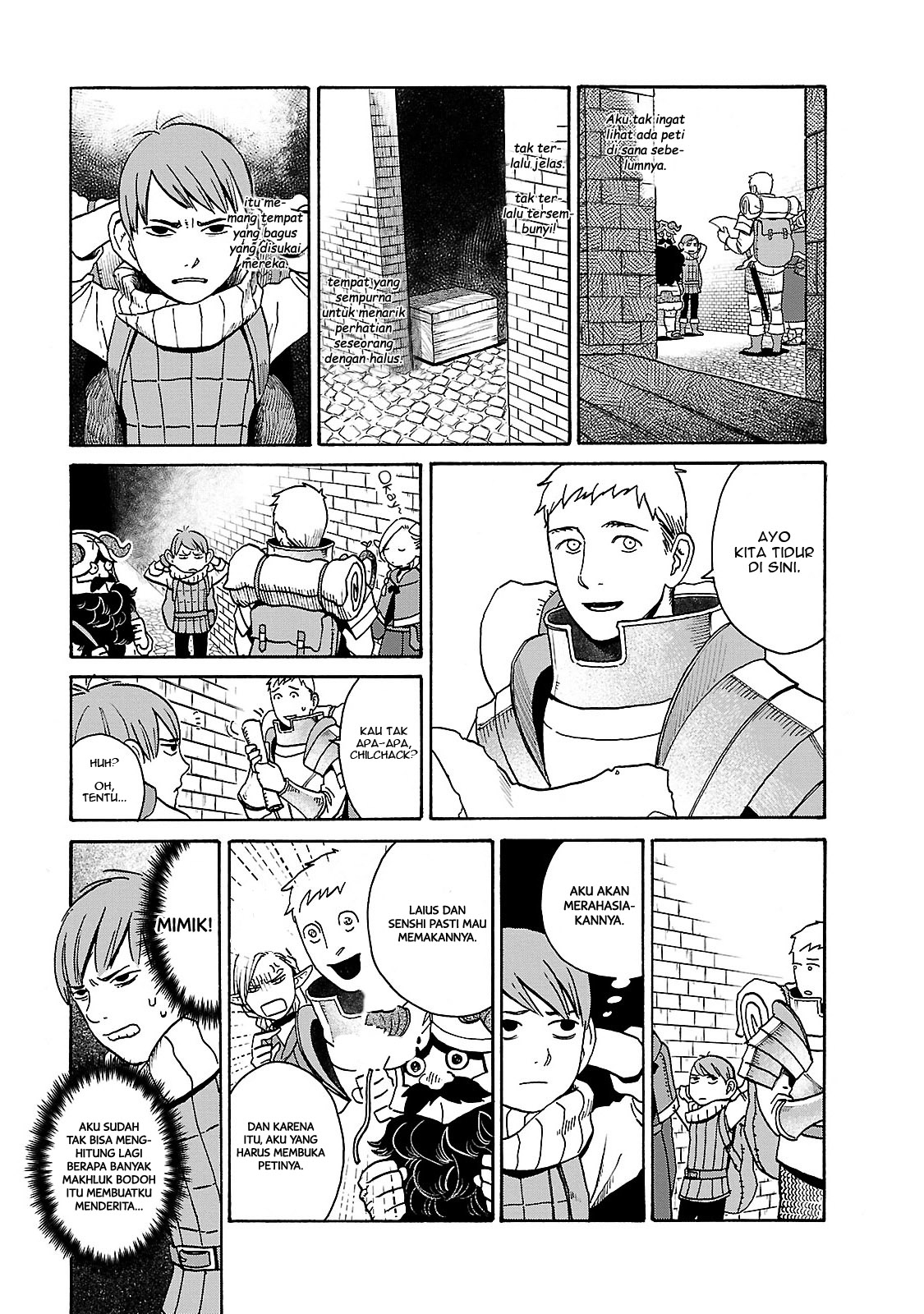 Dungeon Meshi Chapter 13 - halaman 4