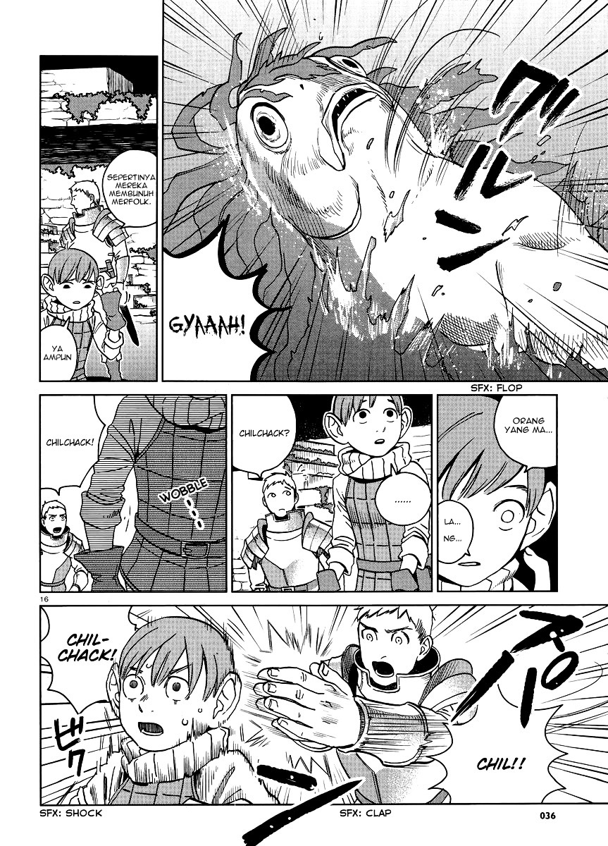 Dungeon Meshi Chapter 15 - halaman 17