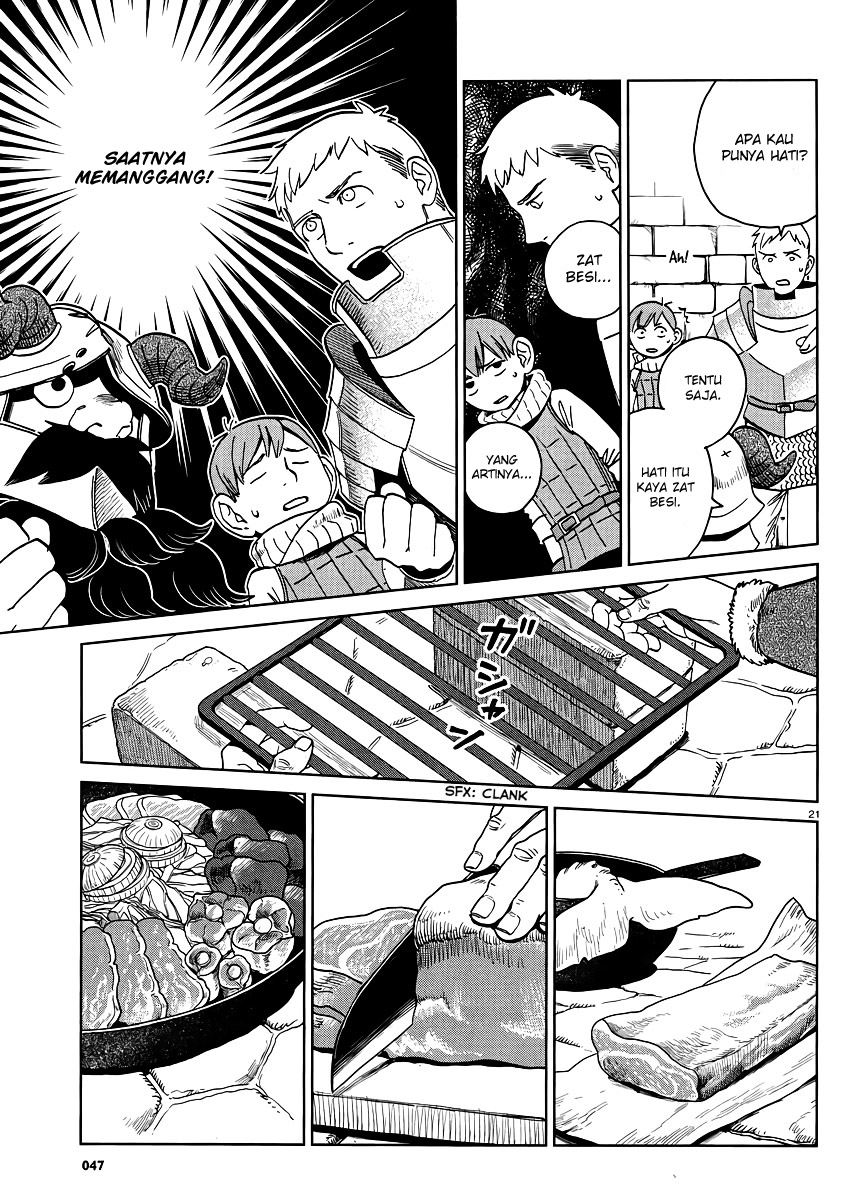 Dungeon Meshi Chapter 18 - halaman 22