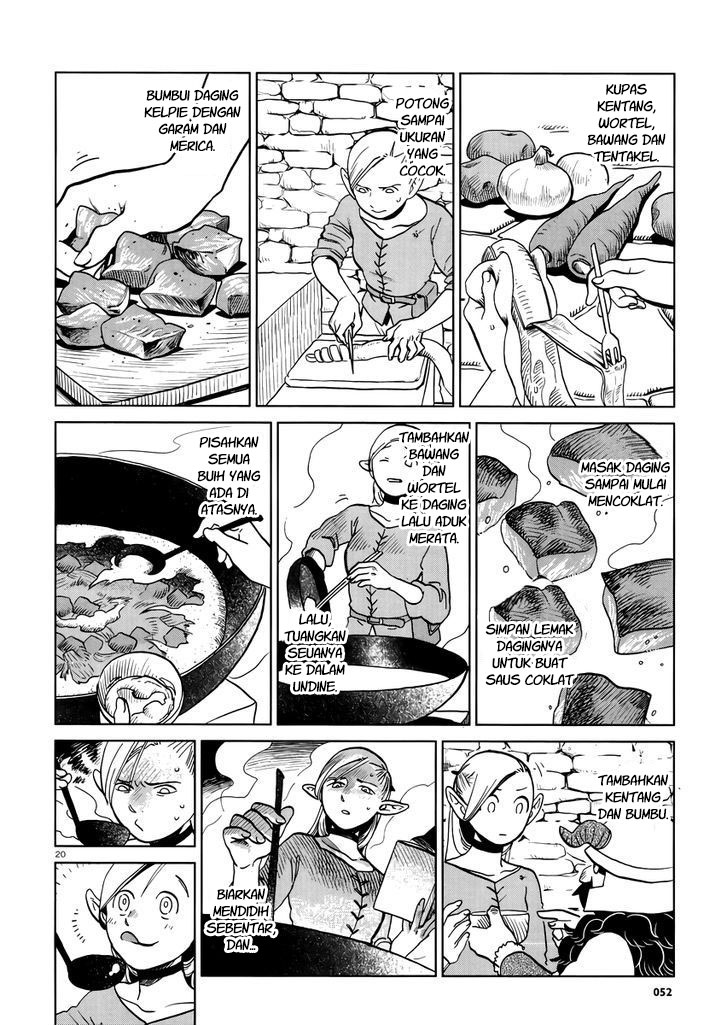Dungeon Meshi Chapter 20 - halaman 22
