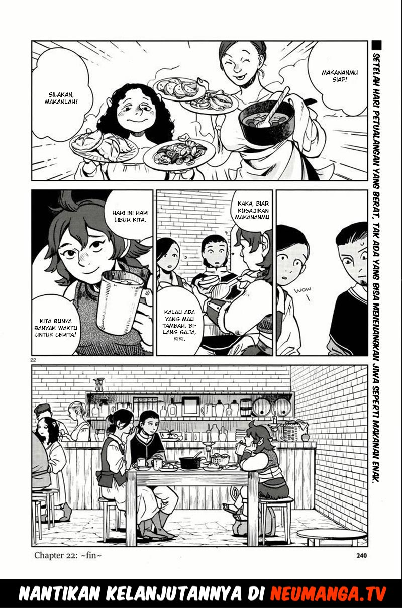 Dungeon Meshi Chapter 22 - halaman 23