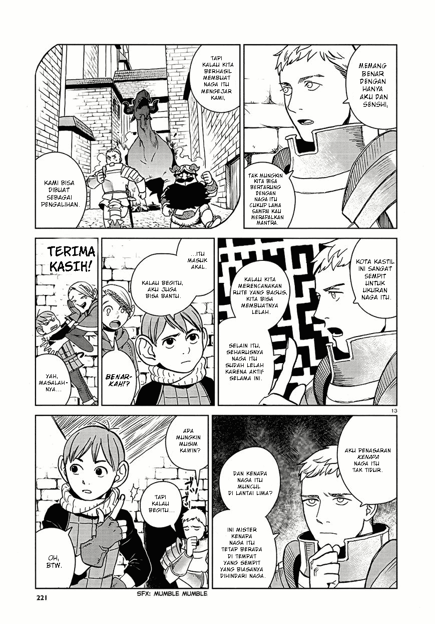 Dungeon Meshi Chapter 23 - halaman 14