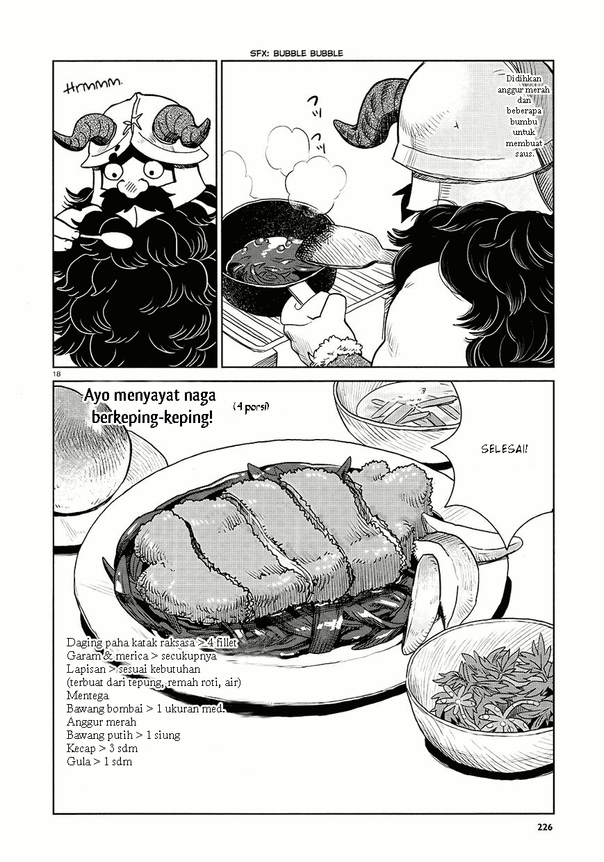 Dungeon Meshi Chapter 23 - halaman 19