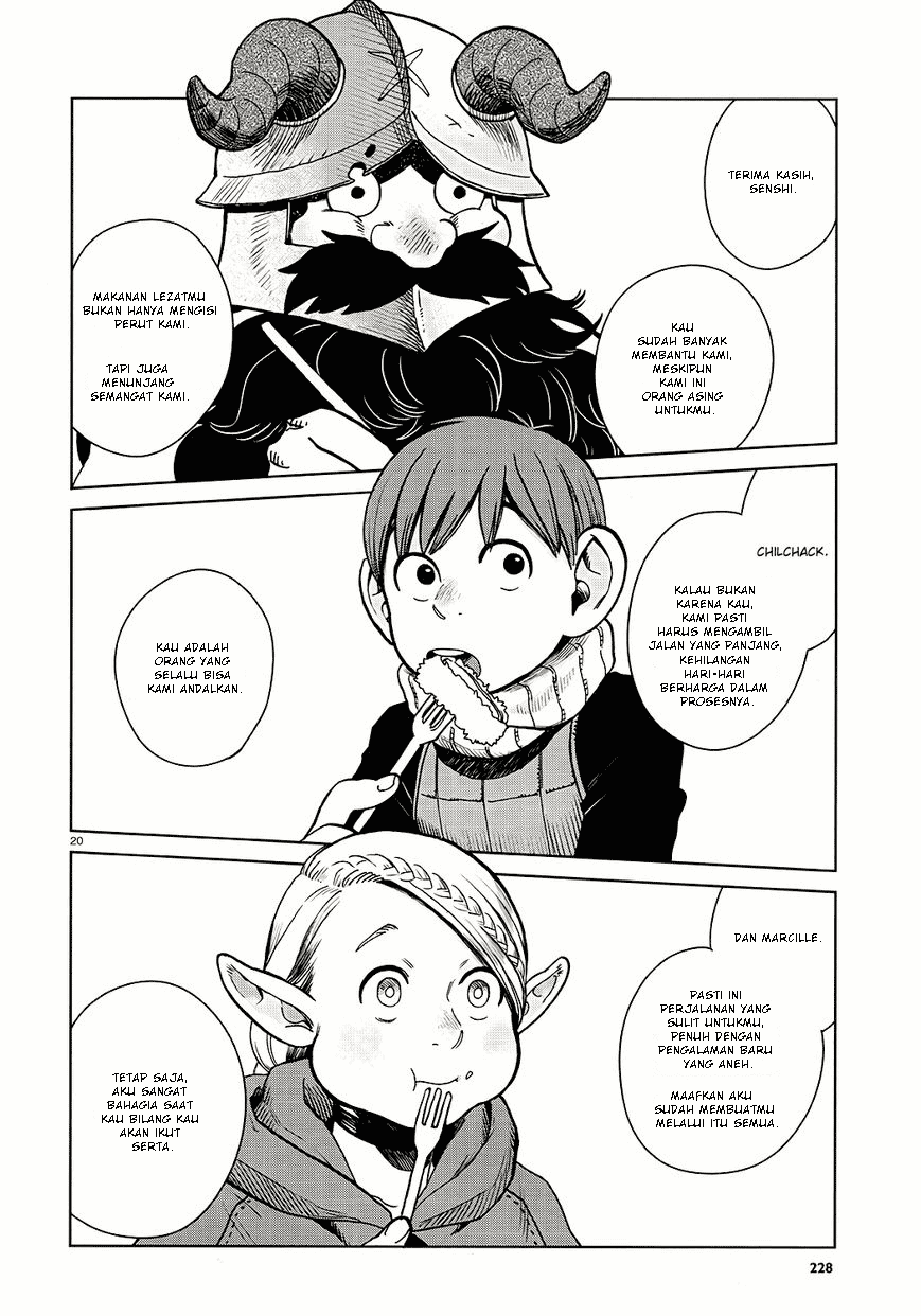 Dungeon Meshi Chapter 23 - halaman 21
