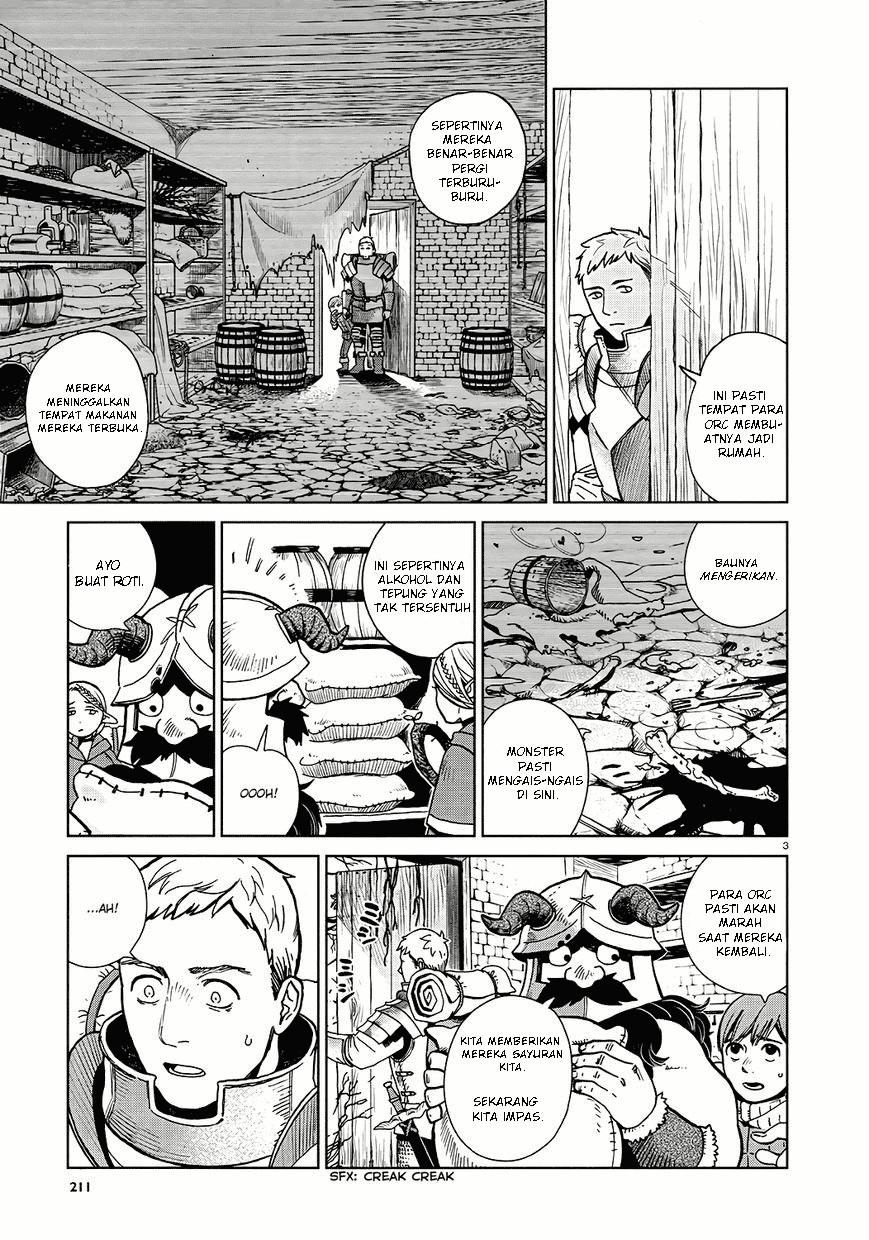 Dungeon Meshi Chapter 23 - halaman 4