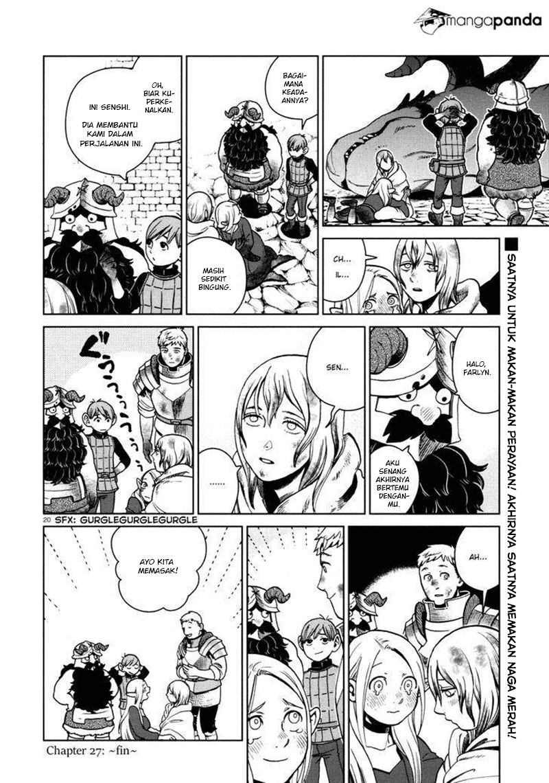 Dungeon Meshi Chapter 27 - halaman 22