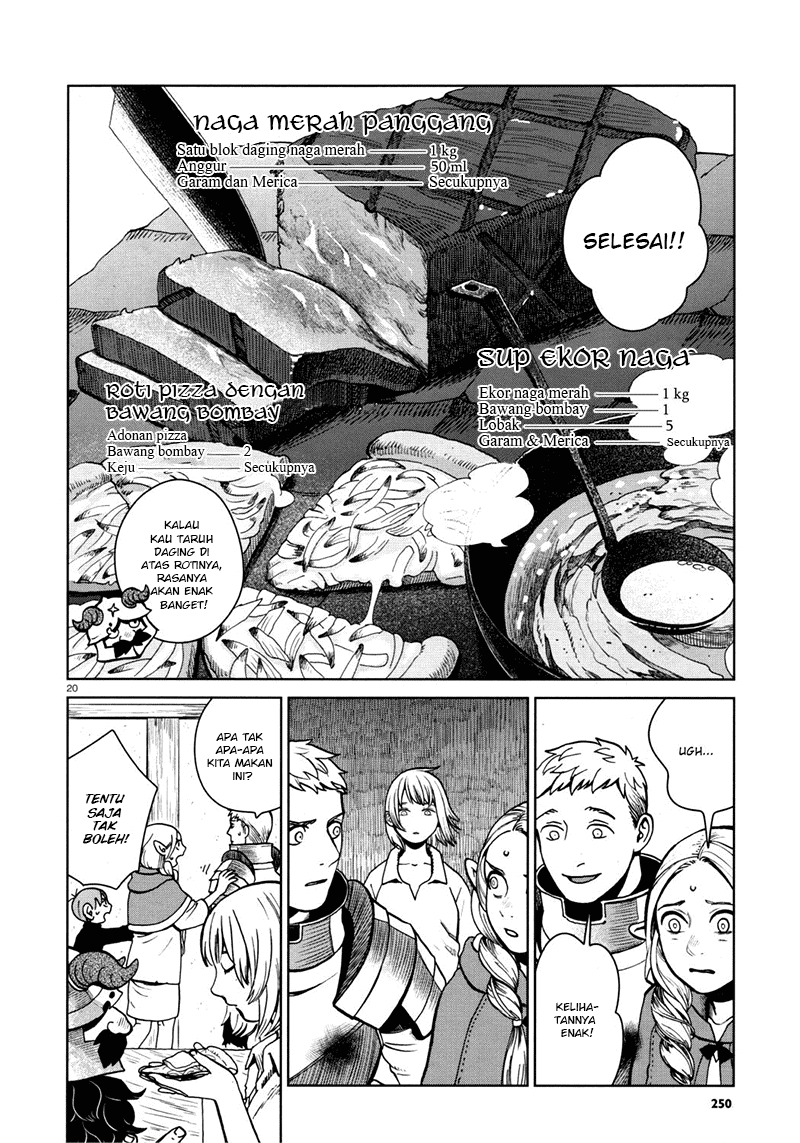 Dungeon Meshi Chapter 28 - halaman 22