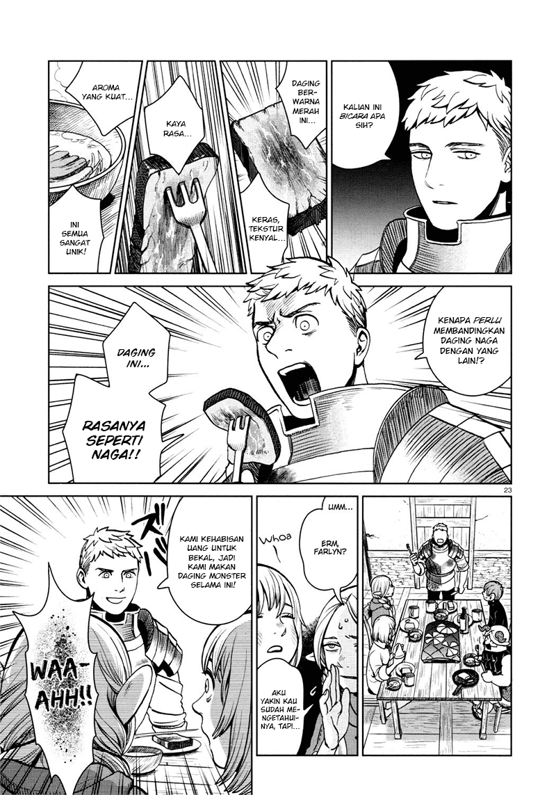 Dungeon Meshi Chapter 28 - halaman 25