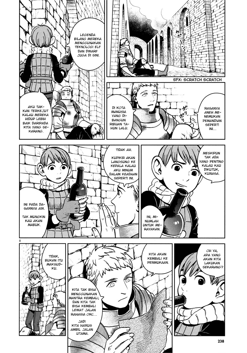 Dungeon Meshi Chapter 28 - halaman 9