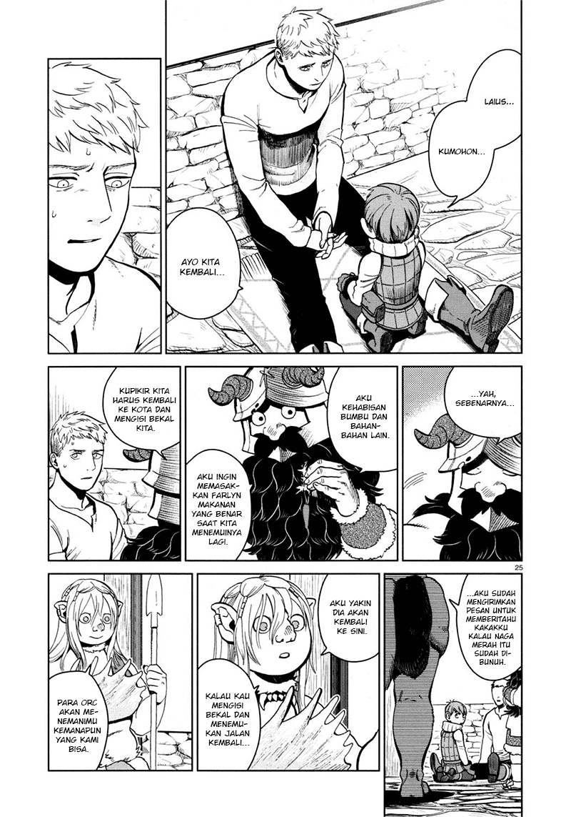 Dungeon Meshi Chapter 30 - halaman 27