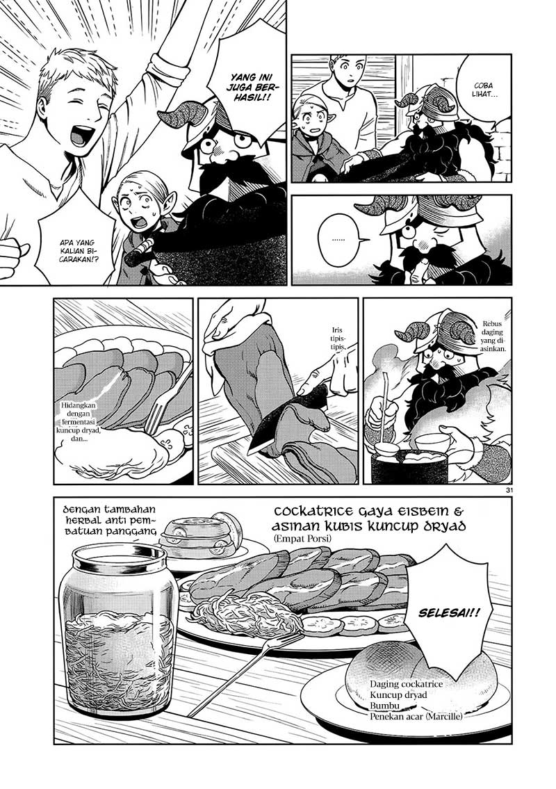 Dungeon Meshi Chapter 34 - halaman 34