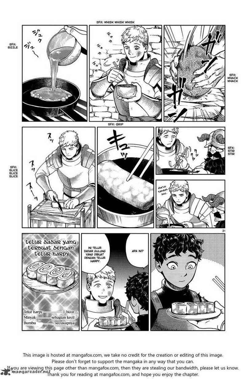 Dungeon Meshi Chapter 38 - halaman 34