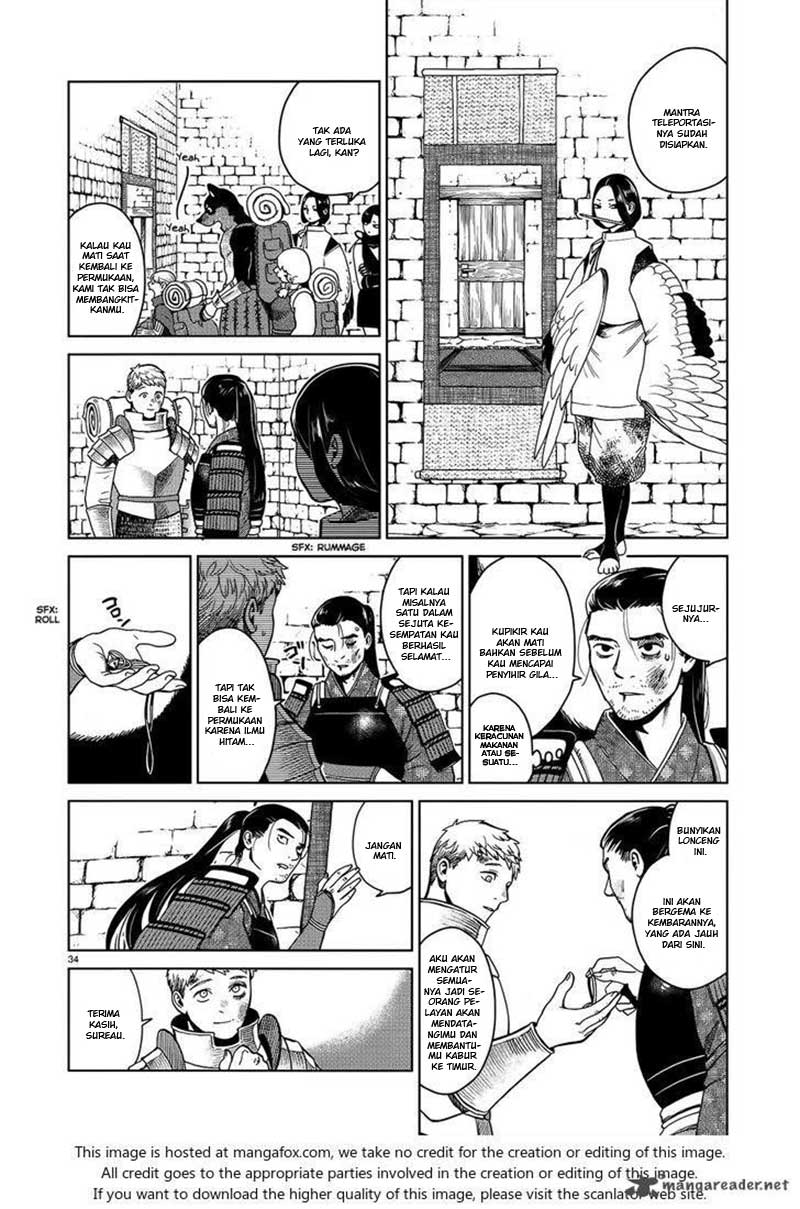 Dungeon Meshi Chapter 38 - halaman 37