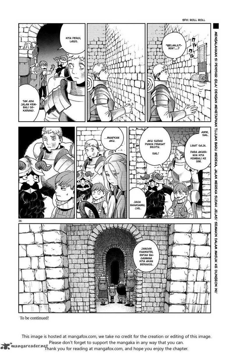 Dungeon Meshi Chapter 38 - halaman 39