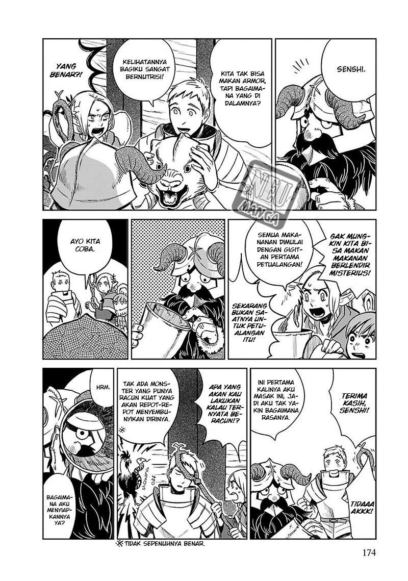 Dungeon Meshi Chapter 7 - halaman 15