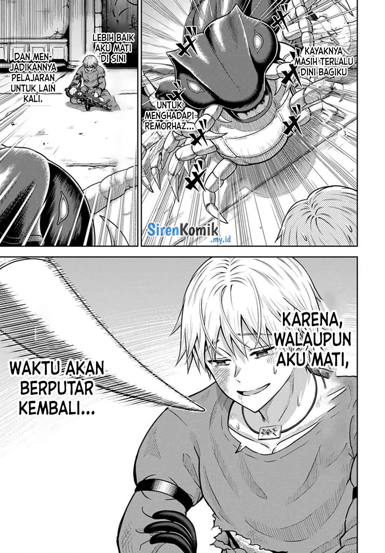 Dungeon ni Hisomu Yandere na Kanojo ni Ore wa Nando mo Korosareru Chapter 19 - halaman 16