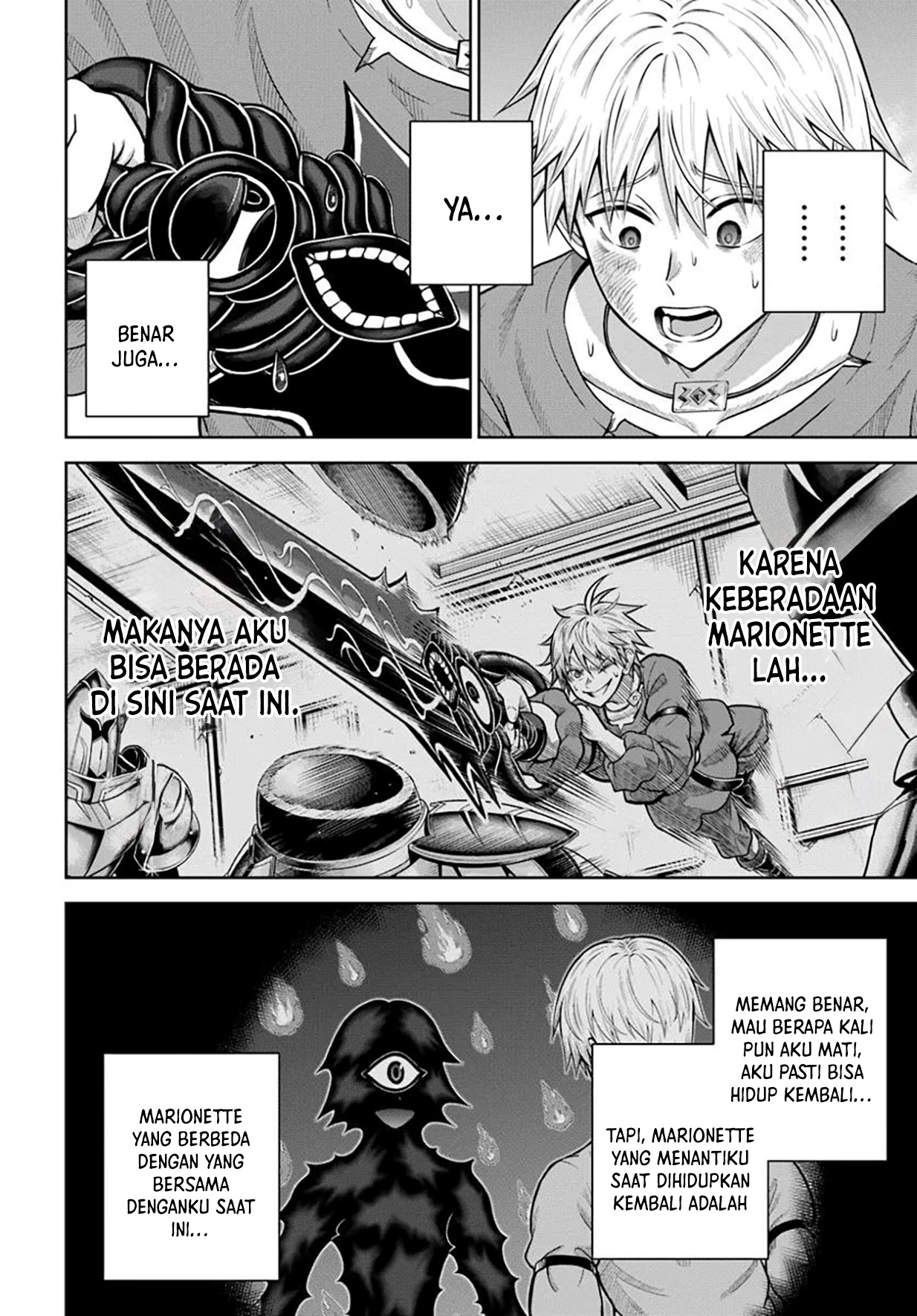 Dungeon ni Hisomu Yandere na Kanojo ni Ore wa Nando mo Korosareru Chapter 19 - halaman 19