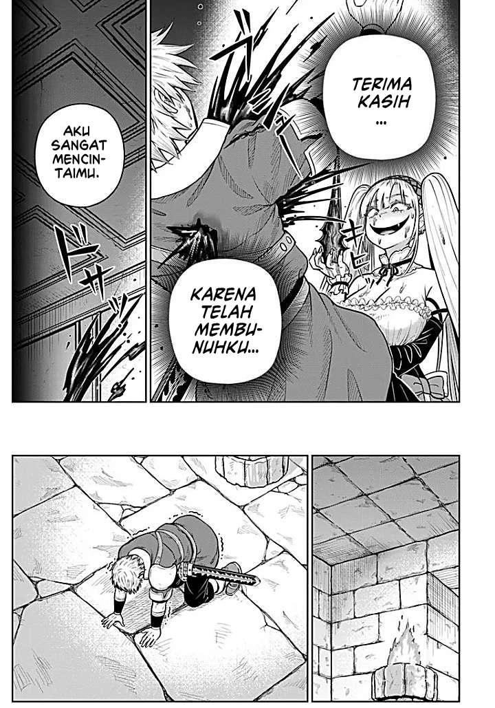 Dungeon ni Hisomu Yandere na Kanojo ni Ore wa Nando mo Korosareru Chapter 36.1 - halaman 9