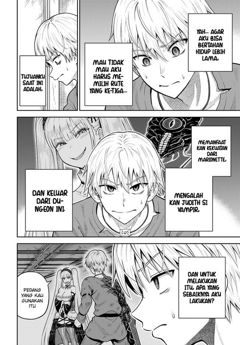 Dungeon ni Hisomu Yandere na Kanojo ni Ore wa Nando mo Korosareru Chapter 8 - halaman 15