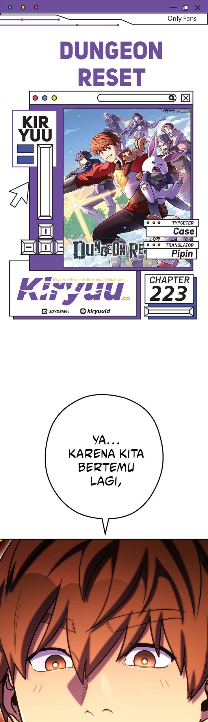 Dungeon Reset Chapter 223 - halaman 1