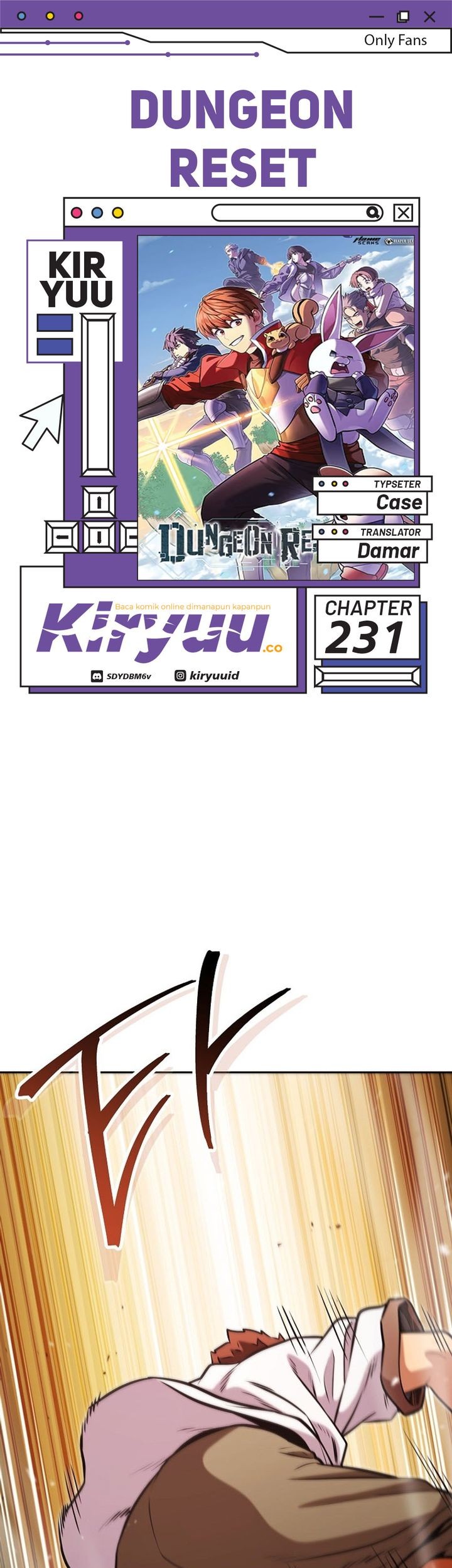 Dungeon Reset Chapter 231 - halaman 1