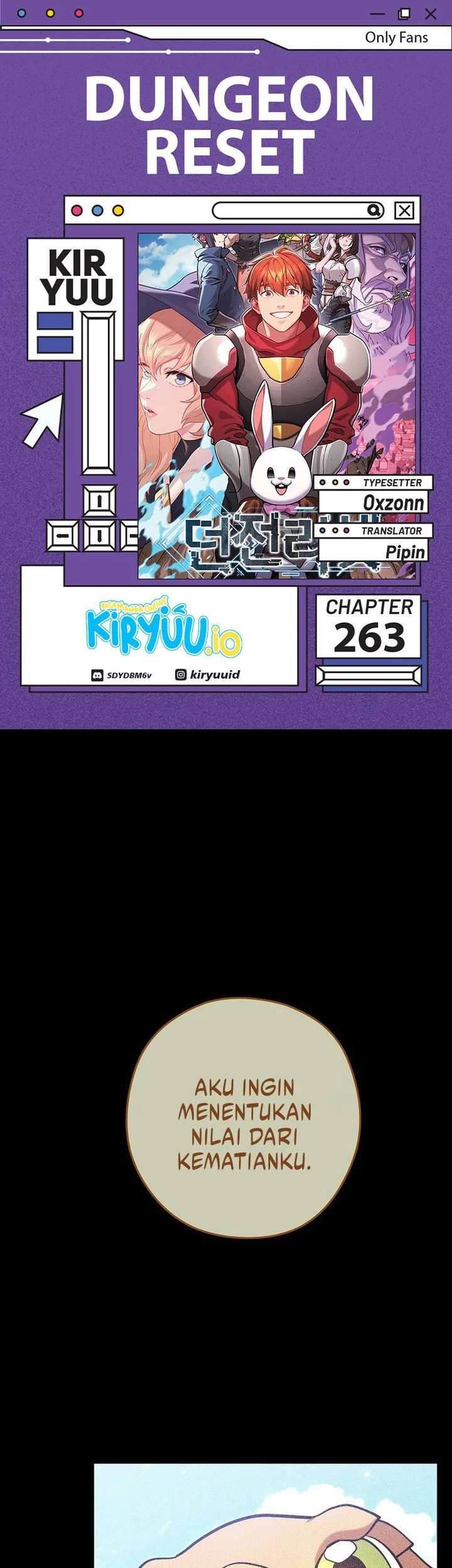 Dungeon Reset Chapter 263 - halaman 1