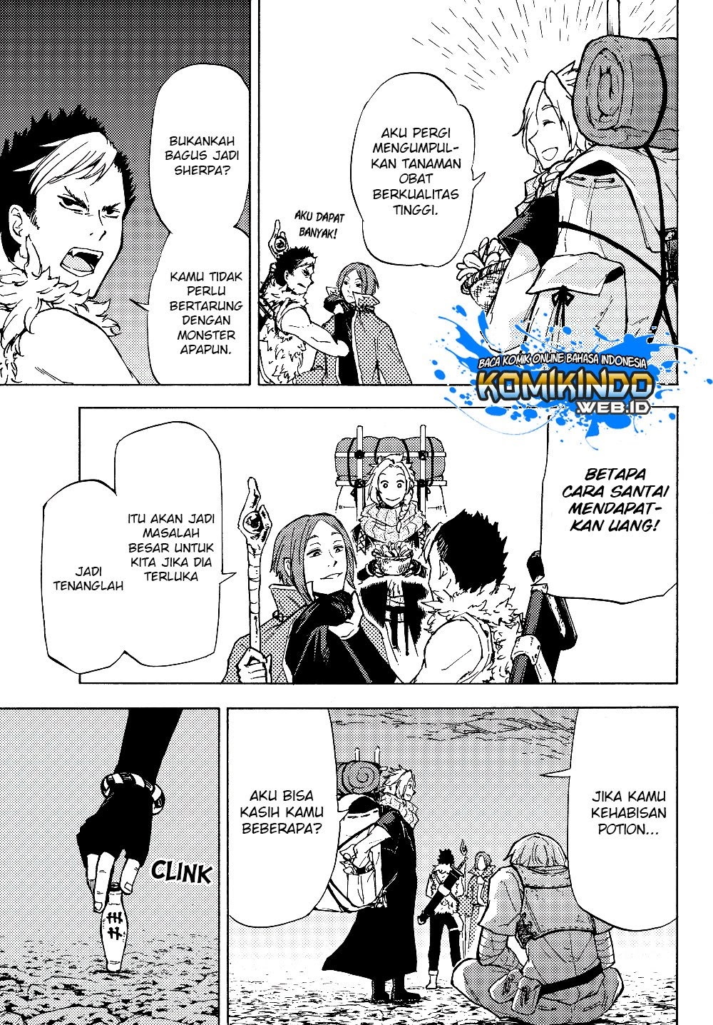 Dungeon Sherpa Chapter 1.1 - halaman 15