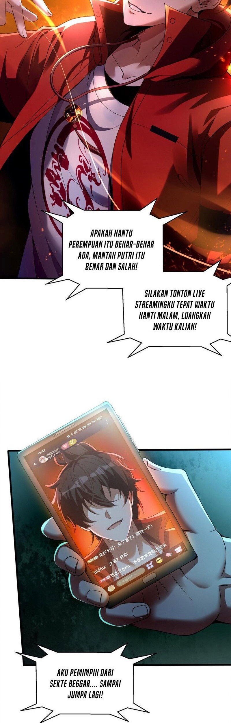 During The Live Streaming, I Proposed To A Female Ghost Chapter 1 - halaman 12