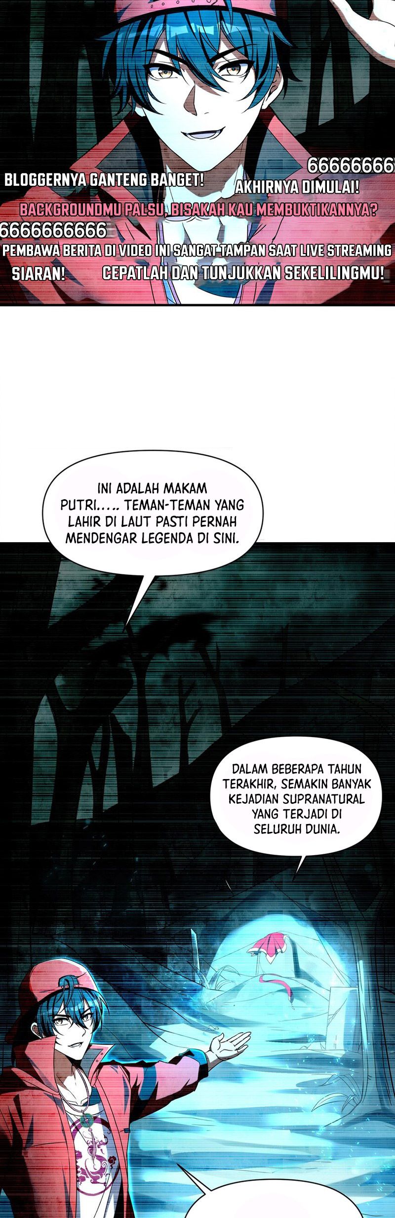 During The Live Streaming, I Proposed To A Female Ghost Chapter 1 - halaman 34