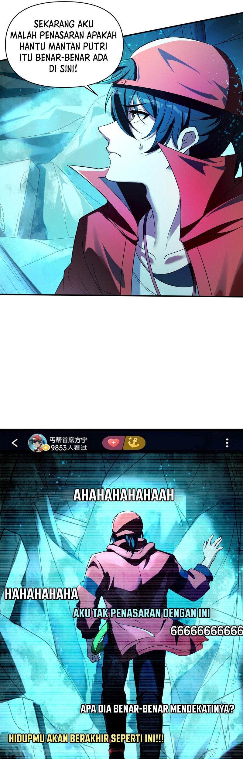 During The Live Streaming, I Proposed To A Female Ghost Chapter 1 - halaman 52