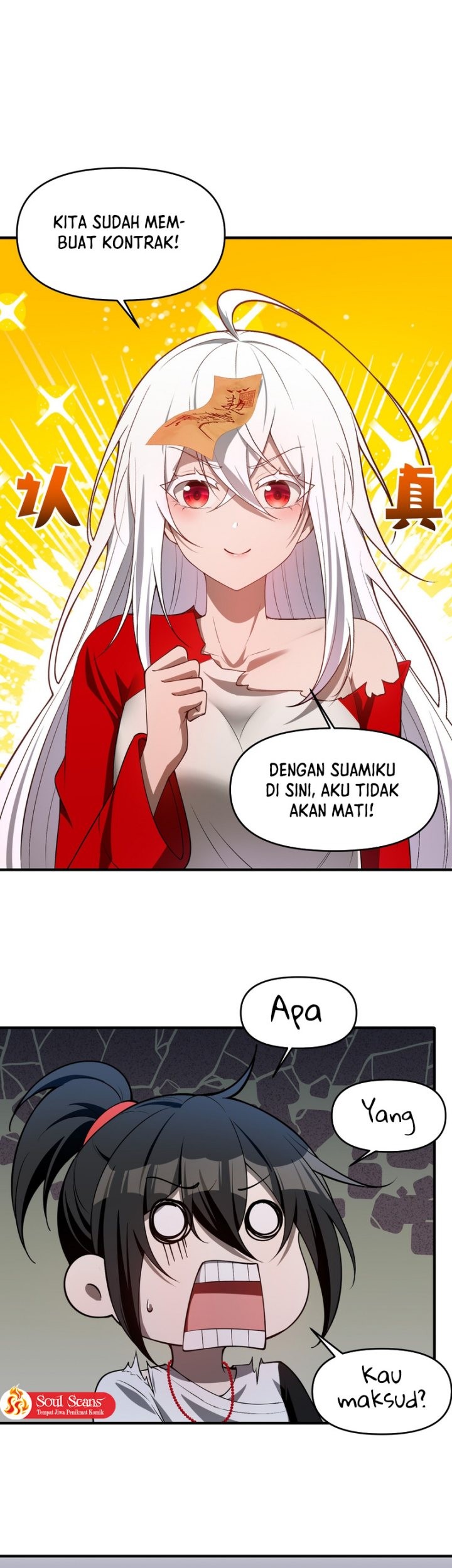 During The Live Streaming, I Proposed To A Female Ghost Chapter 10 - halaman 24