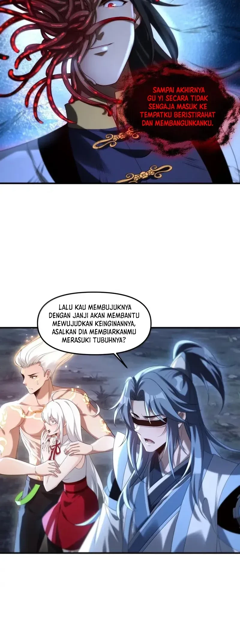 During The Live Streaming, I Proposed To A Female Ghost Chapter 103 - halaman 35