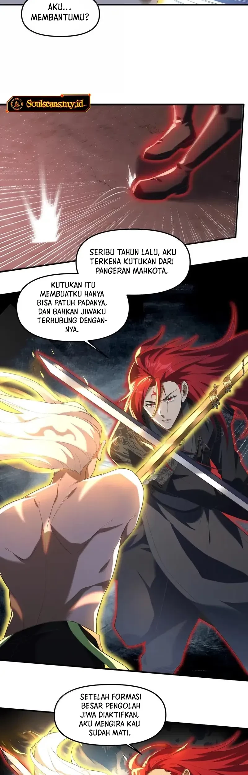 During The Live Streaming, I Proposed To A Female Ghost Chapter 104 - halaman 30