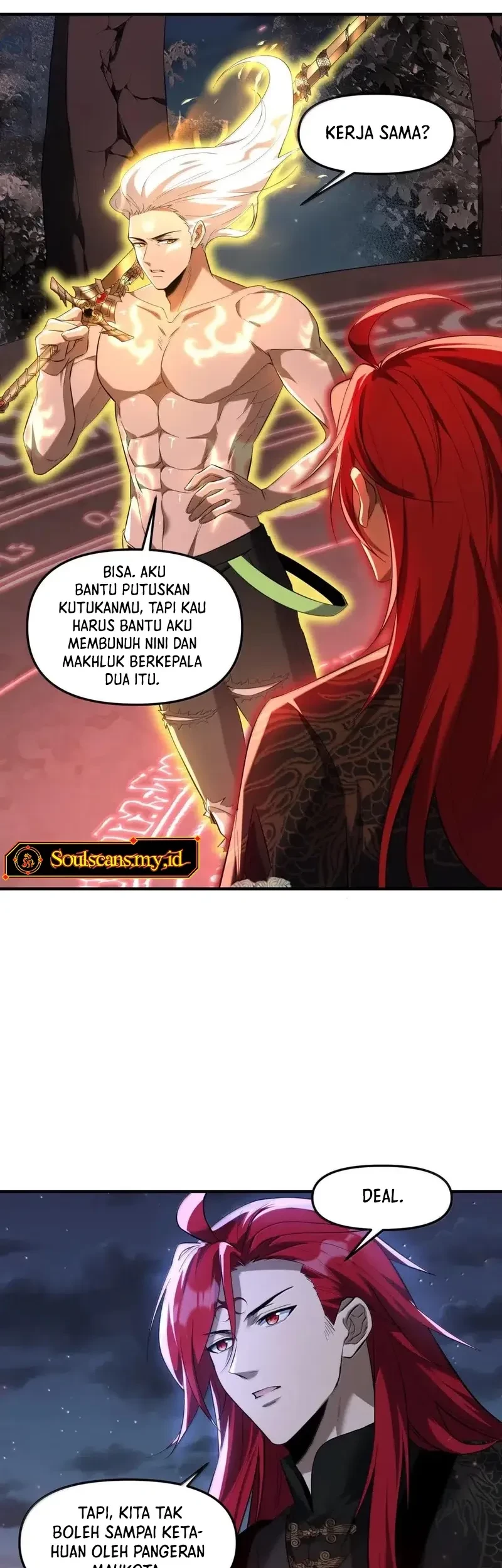 During The Live Streaming, I Proposed To A Female Ghost Chapter 104 - halaman 34