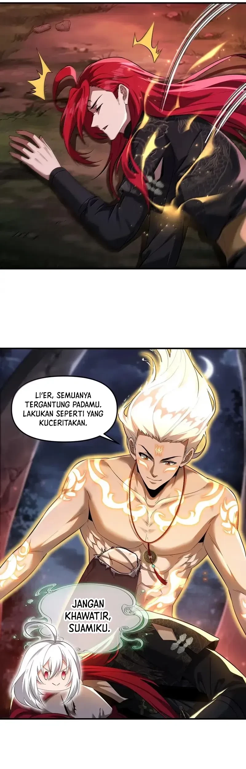 During The Live Streaming, I Proposed To A Female Ghost Chapter 104 - halaman 38