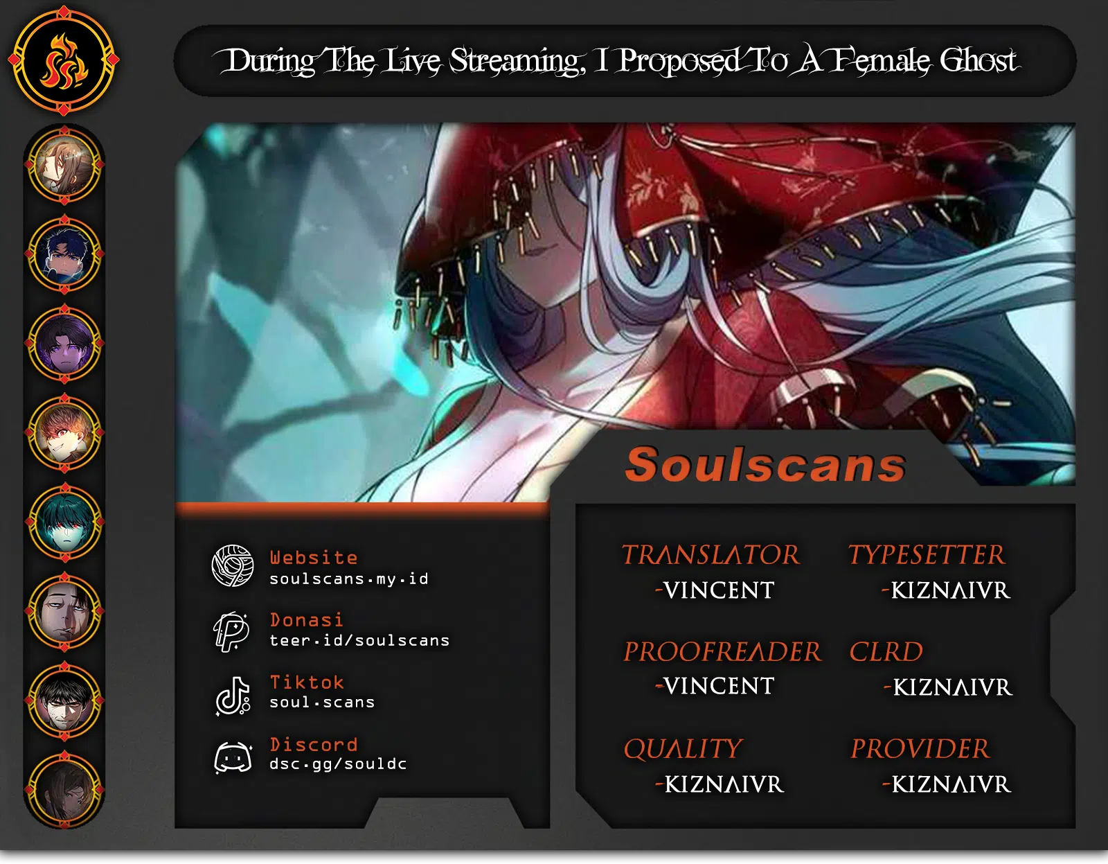 During The Live Streaming, I Proposed To A Female Ghost Chapter 105 - halaman 1