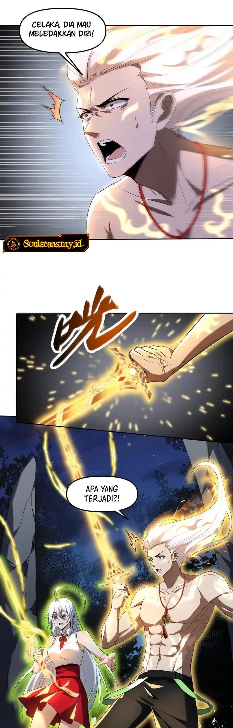 During The Live Streaming, I Proposed To A Female Ghost Chapter 105 - halaman 34
