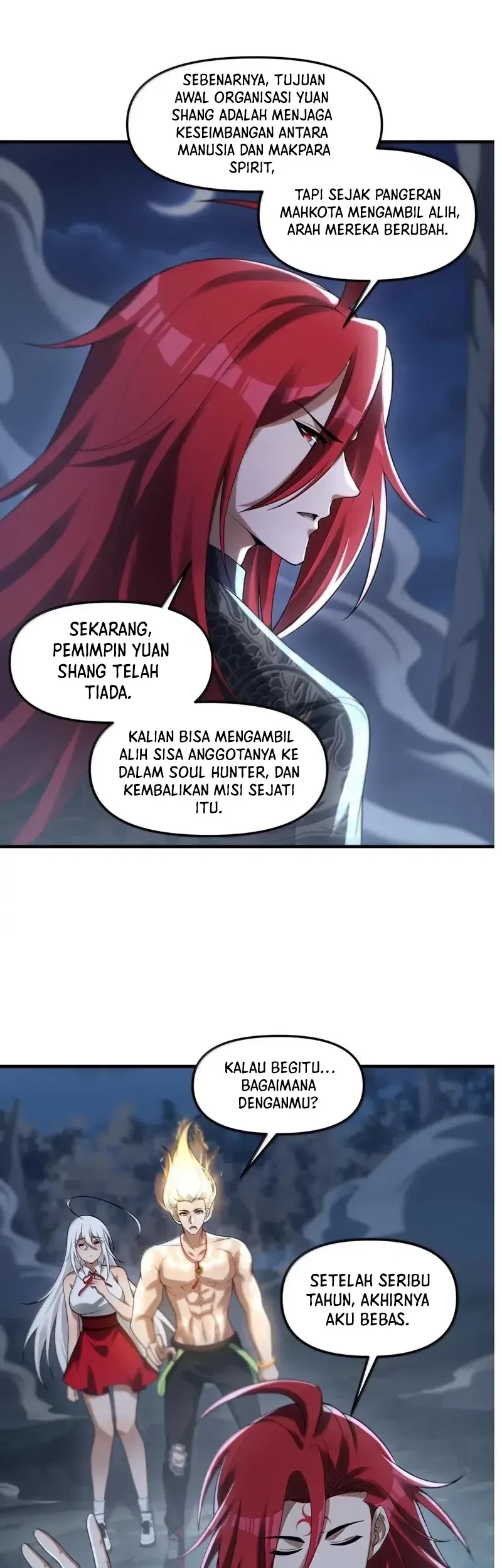 During The Live Streaming, I Proposed To A Female Ghost Chapter 105 - halaman 44