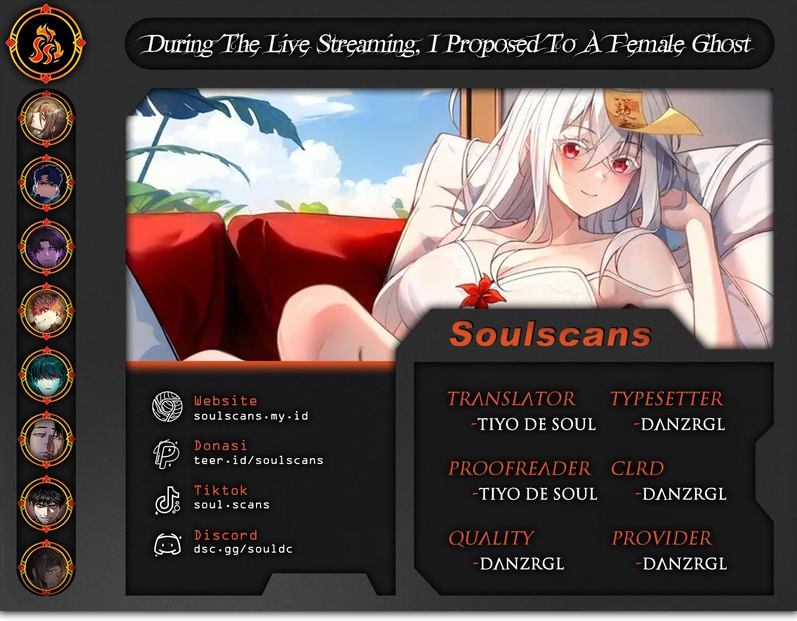 During The Live Streaming, I Proposed To A Female Ghost Chapter 17 - halaman 1
