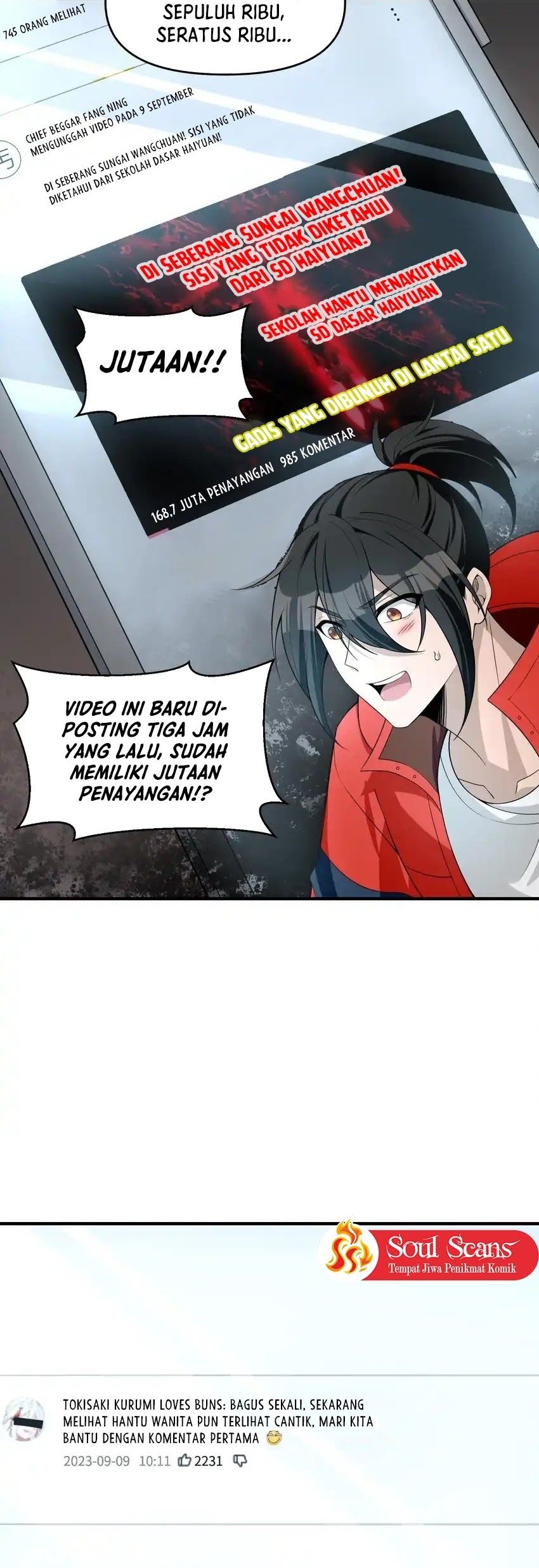 During The Live Streaming, I Proposed To A Female Ghost Chapter 17 - halaman 34