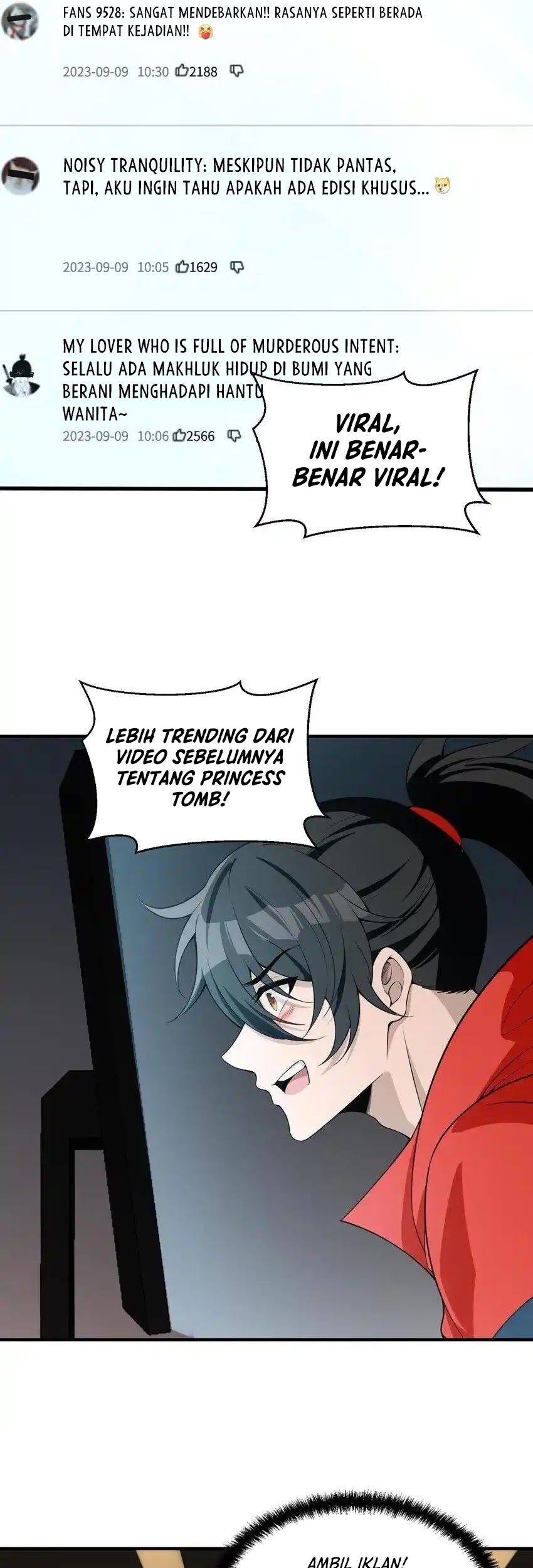During The Live Streaming, I Proposed To A Female Ghost Chapter 17 - halaman 35