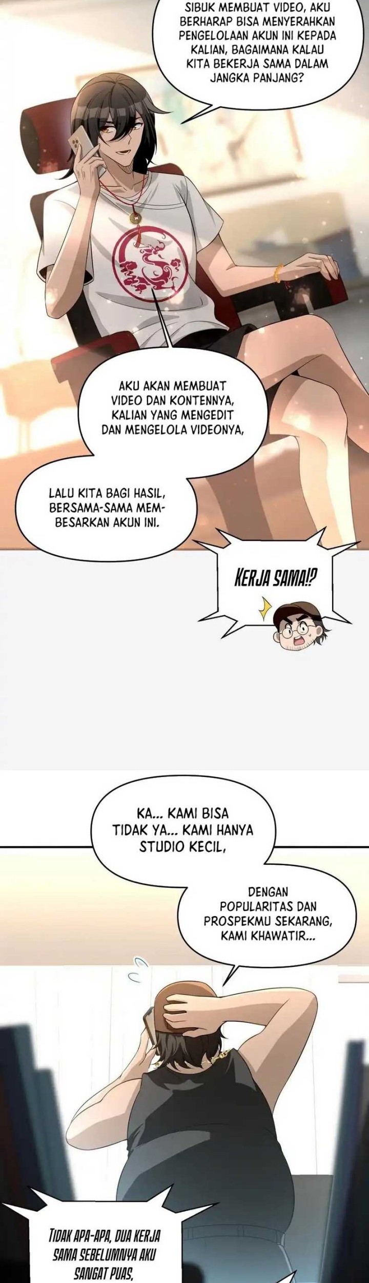 During The Live Streaming, I Proposed To A Female Ghost Chapter 18 - halaman 32