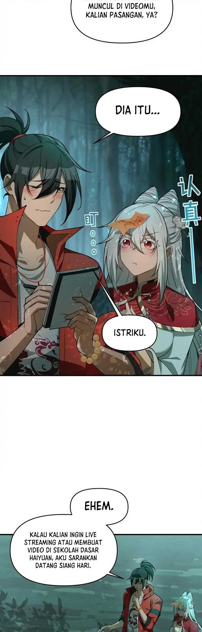 During The Live Streaming, I Proposed To A Female Ghost Chapter 19 - halaman 20