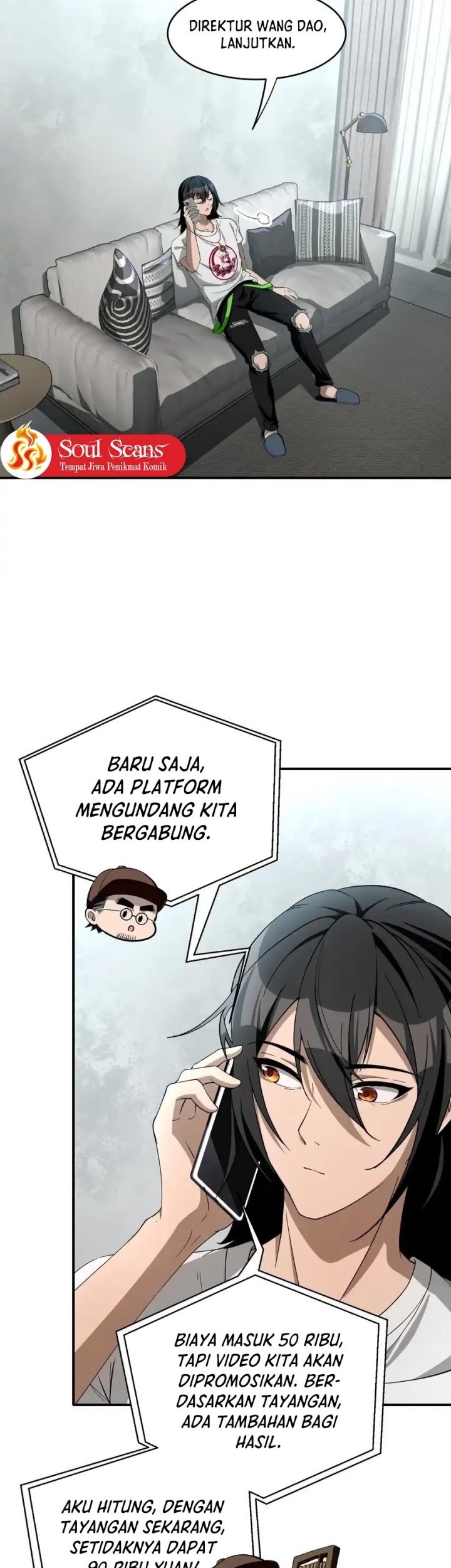 During The Live Streaming, I Proposed To A Female Ghost Chapter 22 - halaman 36