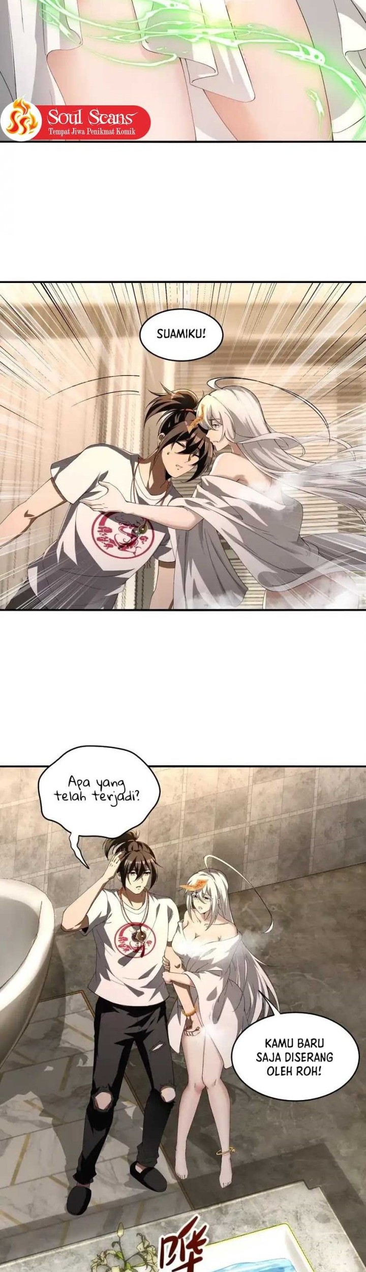 During The Live Streaming, I Proposed To A Female Ghost Chapter 23 - halaman 24