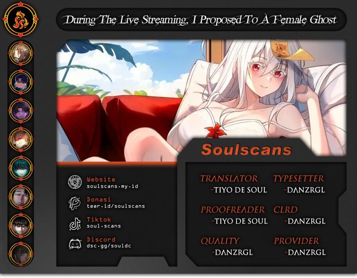 During The Live Streaming, I Proposed To A Female Ghost Chapter 24 - halaman 1