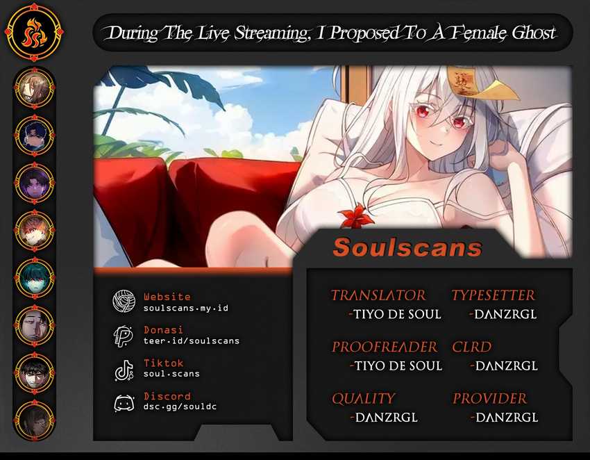 During The Live Streaming, I Proposed To A Female Ghost Chapter 25 - halaman 1