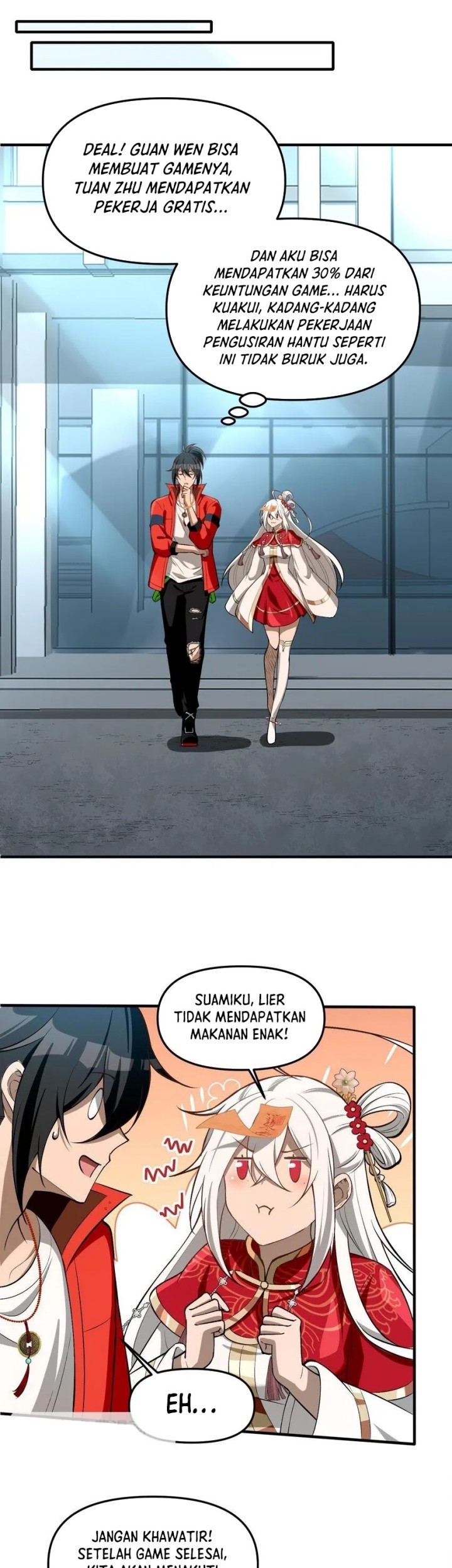 During The Live Streaming, I Proposed To A Female Ghost Chapter 27 - halaman 45